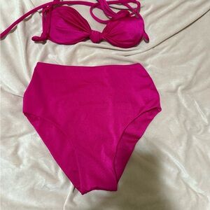 Vibrant Pink Bikini Set